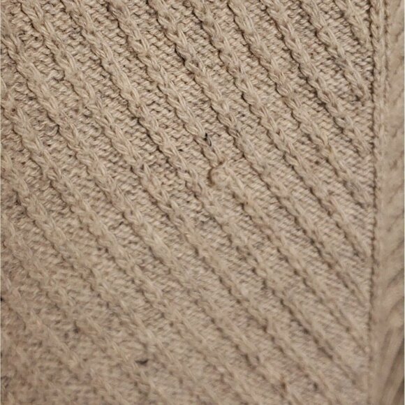 J. Jill Womens Oatmeal Lagan Look Oversized Textured Sweater Small - Picture 3 of 6